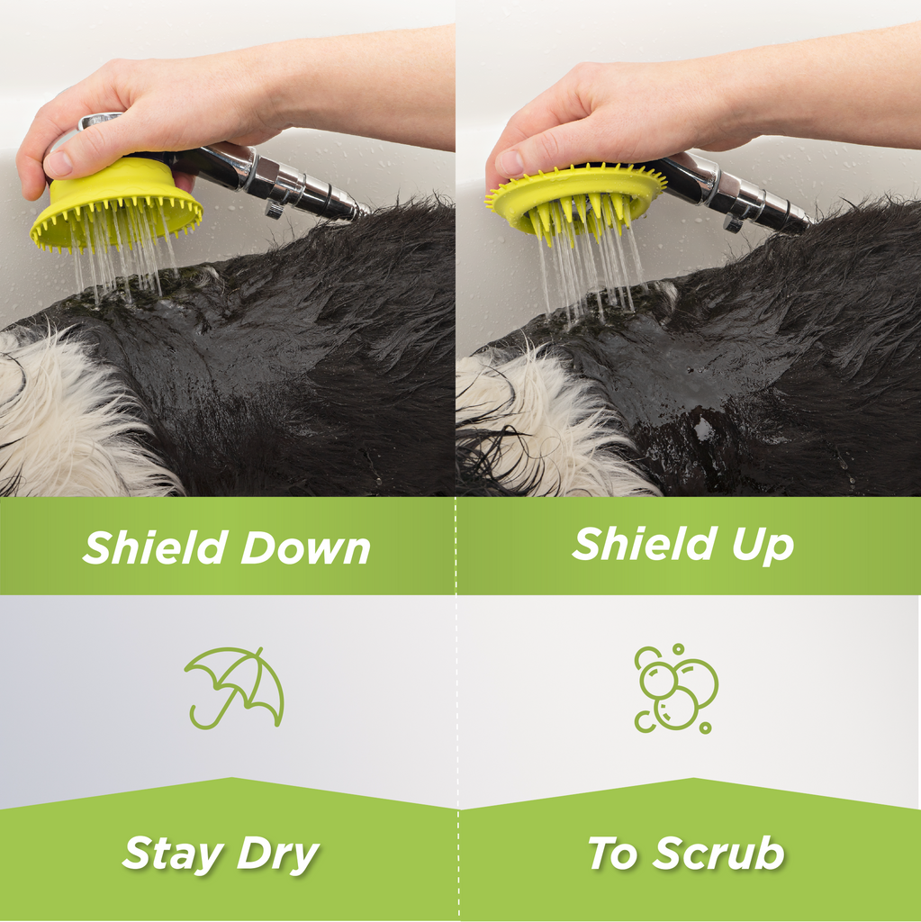Wondurdog Deluxe Indoor / Outdoor Dog Wash Kit for Shower and Garden H